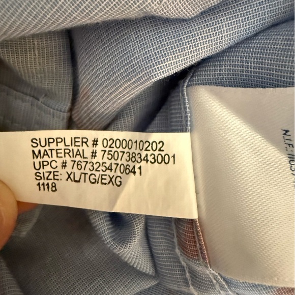 Chaps Flamingo Button-Down Shirt - Picture 8 of 8